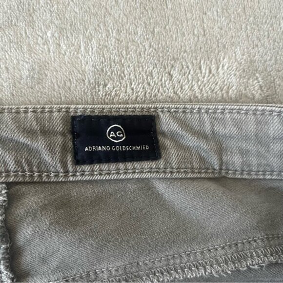 AG Adriano Goldschmied Grey "The Stevie" Ankle Slim Straight Leg Jeans Size 26R - Picture 6 of 13